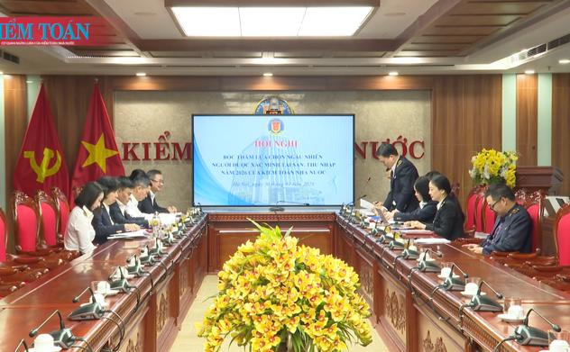 Lựa chọn người xác minh tài sản, thu nhập năm 2026 của Kiểm toán nhà nước